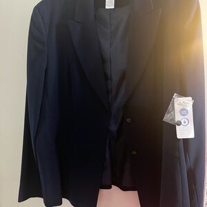 East 5th Blue Blazer/Skirt Lightweight Suit
